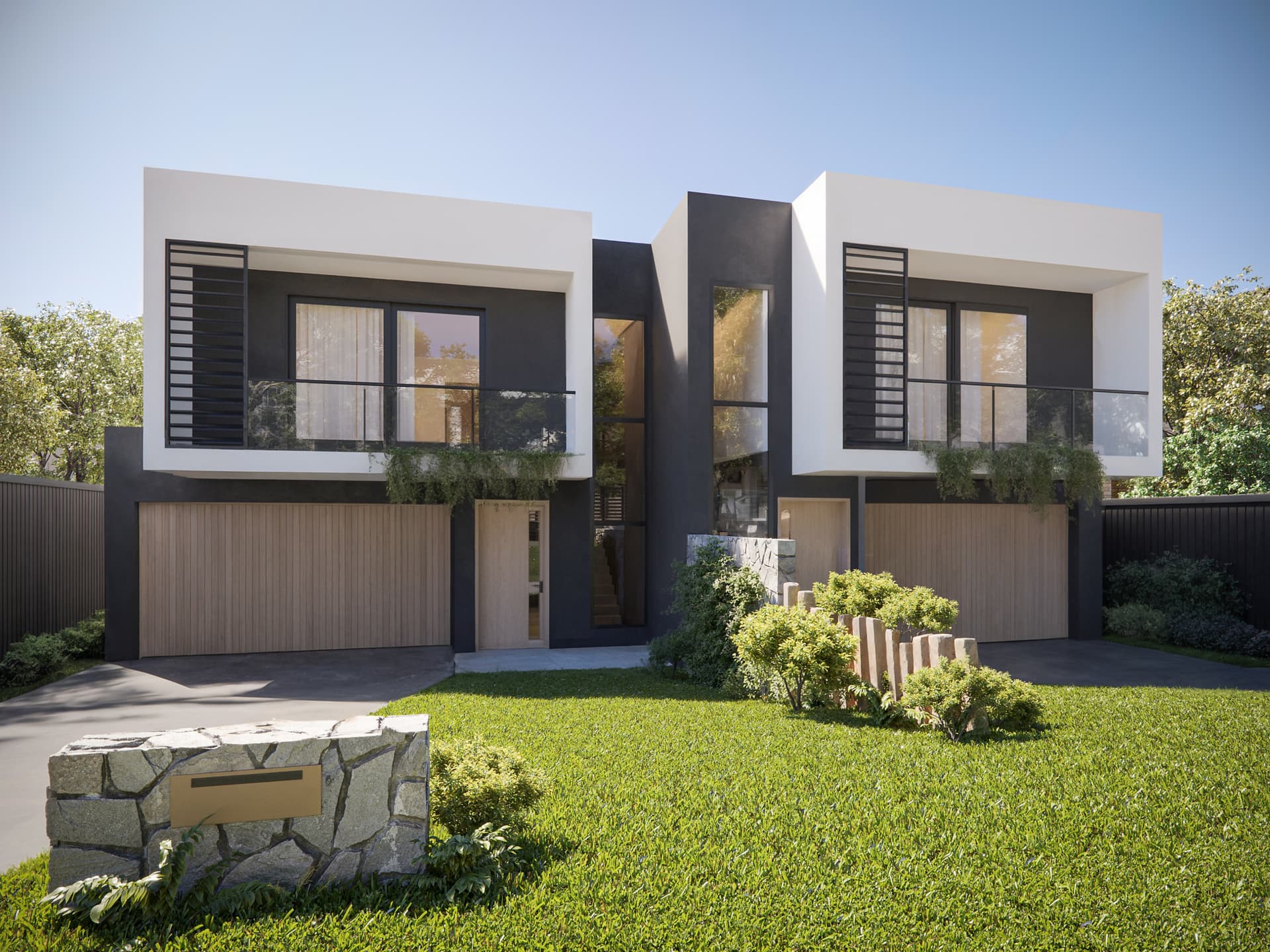 Contemporary Duplex Residence